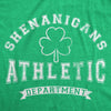  Shenanigans Athletic Department Womens T Shirt 