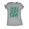  Shenanigans Covered In Clovers Womens T Shirt 