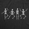  Skeletons Dancing Womens T Shirt 