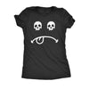  Skull Eyes Smile Womens T Shirt 