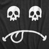  Skull Eyes Smile Womens T Shirt 