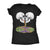  Skull Rainbow Puddle Womens T Shirt 