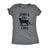  Spooky Cat Lady Womens T Shirt 
