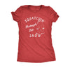  Squatchin Through The Snow Womens T Shirt 