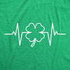  St Patricks Heart Beat Womens T Shirt 