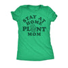  Stay At Home Plant Mom Womens T Shirt 