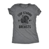 Stop Staring At My Breasts Womens T Shirt 