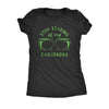  Stop Staring At My Cauldrons Womens T Shirt 