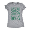  Support Wildlife Raise Boys Womens T Shirt 