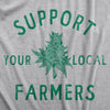  Support Your Local Farmers Womens T Shirt 