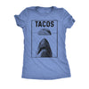 Tacos Shark Womens T Shirt 