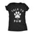  Talk To The Paw Womens T Shirt 