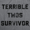  Terrible Twos Survivor Womens T Shirt 