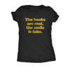  The Boobs Are Real The Smile Is Fake Womens T Shirt 