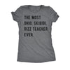 The Most Ohio Skibidi Rizz Teacher Ever Womens T Shirt 