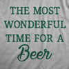  The Most Wonderful Time For A Beer Womens T Shirt 