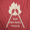  The Perfect Match Womens T Shirt 