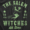  The Salem Witch All Stars Womens T Shirt 