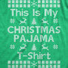  This Is My Christmas Pajama T Shirt Womens T Shirt 