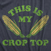  This Is My Crop Top Womens T Shirt 