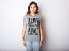  This Is What An Amazing Aunt Looks Like Womens T Shirt 