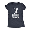  Touch Down Baseball Bat Womens T Shirt 