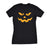  Triangle Nose Pumpkin Face Halloween Womens T Shirt 