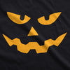  Triangle Nose Pumpkin Face Halloween Womens T Shirt 