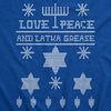  Ugly Hanukkah Sweater Womens T Shirt 