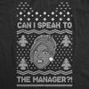  Ugly Karen Sweater Womens T Shirt 