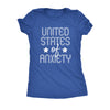  United States Of Anxiety Womens T Shirt 