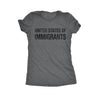  United States Of Immigrants Womens T Shirt 