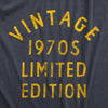  Vintage 1970s Limited Edition Womens T Shirt 