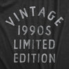  Vintage 1990s Limited Edition Womens T Shirt 