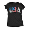  Vintage Usa Womens T Shirt 