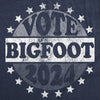  Vote Bigfoot 2024 Womens T Shirt 