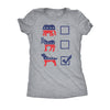  Voting Ballot Dog Womens T Shirt 