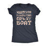  Whatever Floats Your Gravy Boat Womens T Shirt 