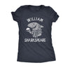  William Sharkspeare Womens T Shirt 
