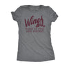  Wine Makes Me Feel Less Murdery Womens T Shirt 