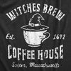  Witches Brew Coffee House Womens T Shirt 