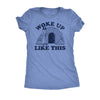  Woke Up Like This Jesus Womens T Shirt 