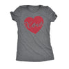  Xoxo Script Heart Womens T Shirt 