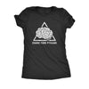  Zombie Food Pyramid Womens T Shirt 