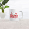 Carpe Scrotum: Seize Life's Opportunities Mug