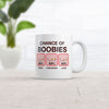 Chance of Boobies Coffee Mug