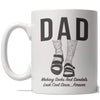 Father's Day Mug Featuring Socks and Sandals Design