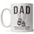 Father's Day Mug Featuring Socks and Sandals Design
