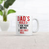 Dad's Guiding Principles Coffee Mug