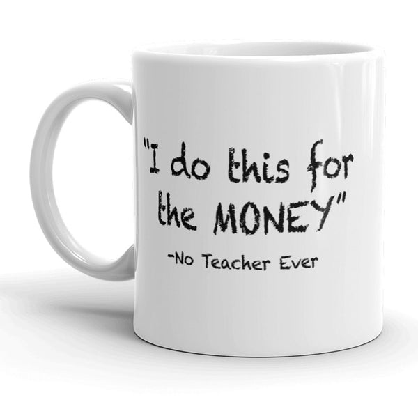 Money Motivates Me Mug